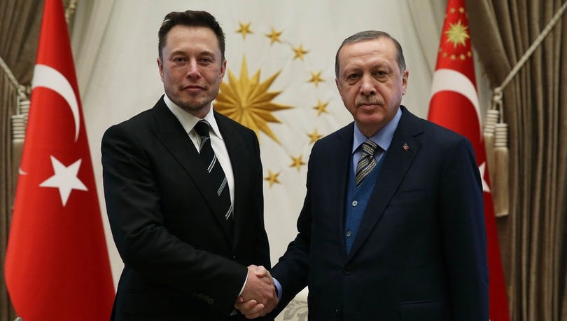 Elon Musk ile görüşen Cumhurbaşkanı Erdoğan 'Uzay teknolojileri başta olmak üzere farklı alanlarda iş birliğini ele aldık' dedi