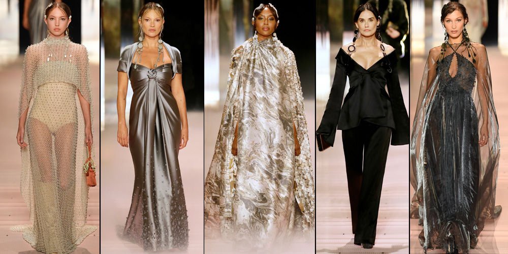 Ünlü modeller dijital podyumda!