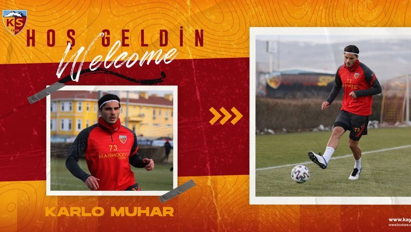 Kayserispor, Hırvat futbolcu Karlo Muhar'ı transfer etti