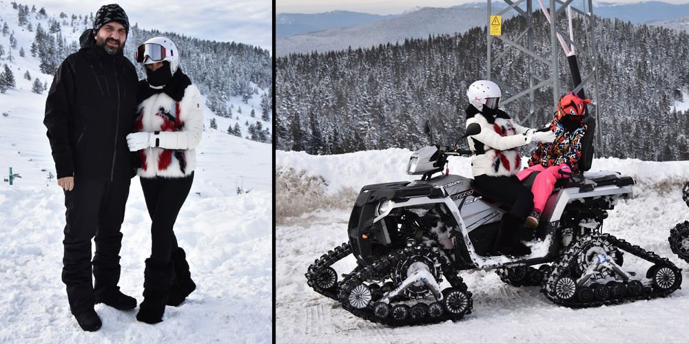 Kartalkaya'da kayak keyfi!