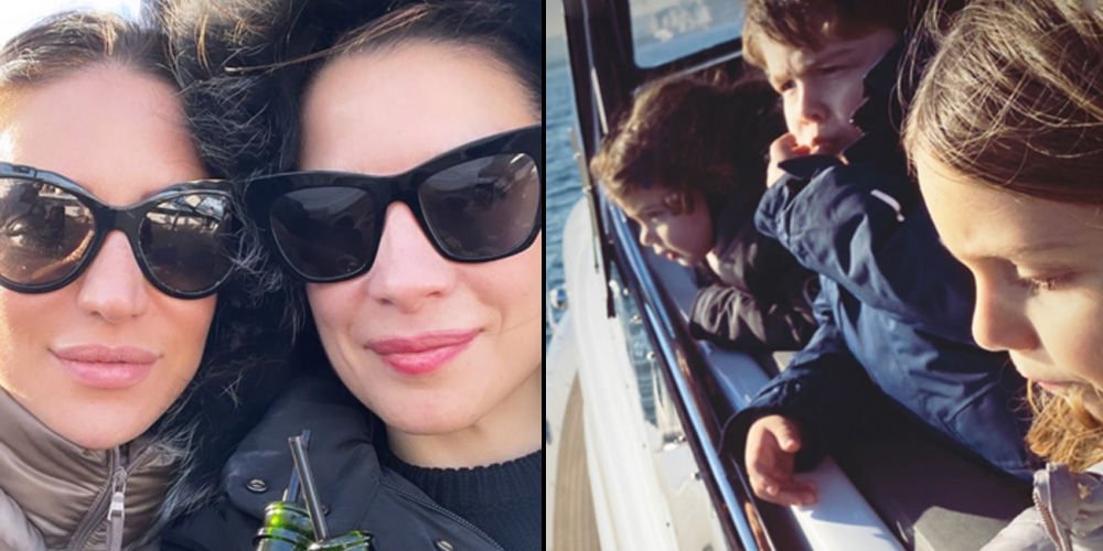 Teknede bir araya geldiler...