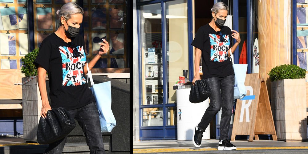 Etiler'de dolaştı...