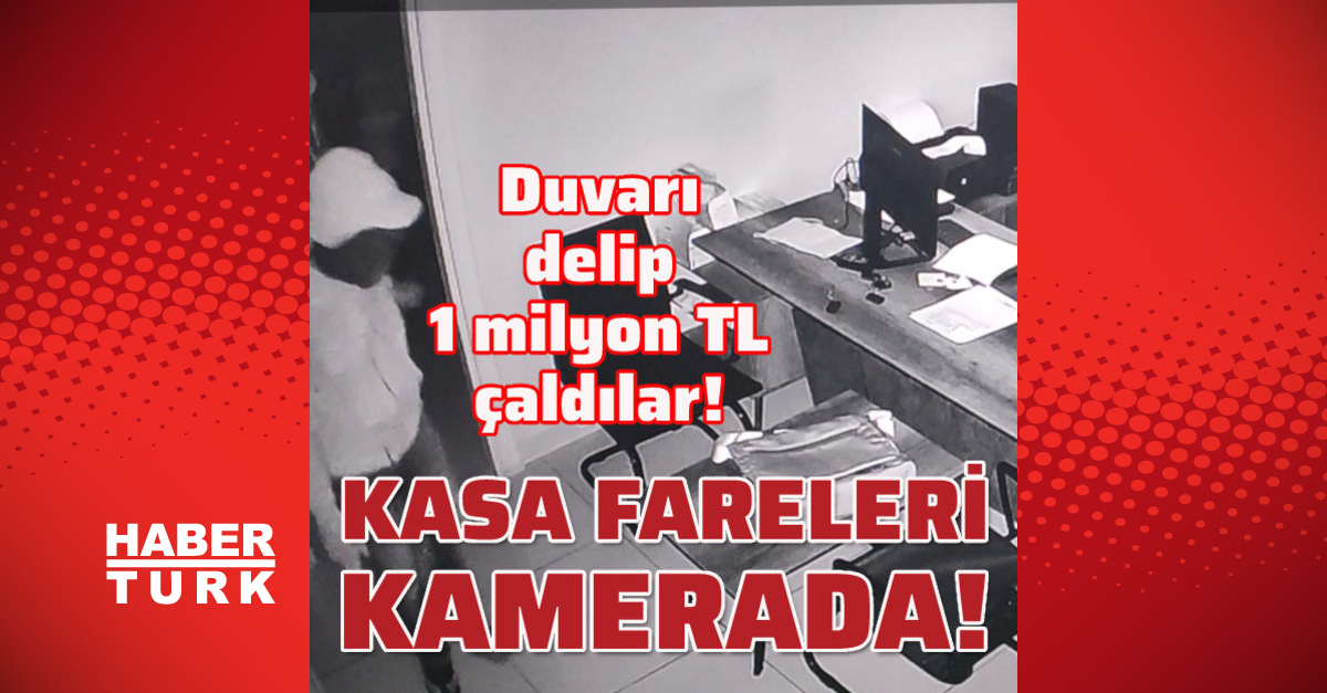 SON DAKİKA! Duvarı delip 1 milyon TL çaldılar! Haberler Son Dakika SON DAKİKA! Duvarı delip 1 milyon TL çaldılar! Haberler Son Dakika