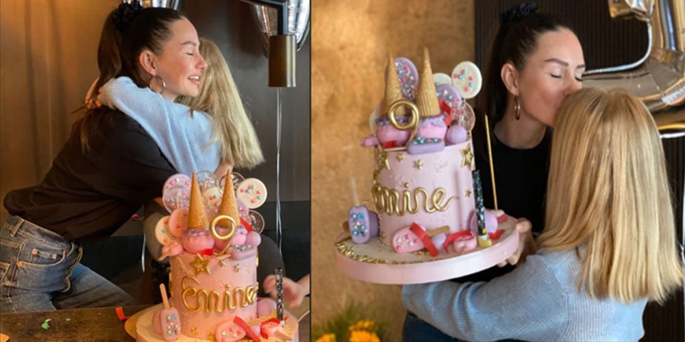 Özilhanlar'dan kızlarına kutlama...