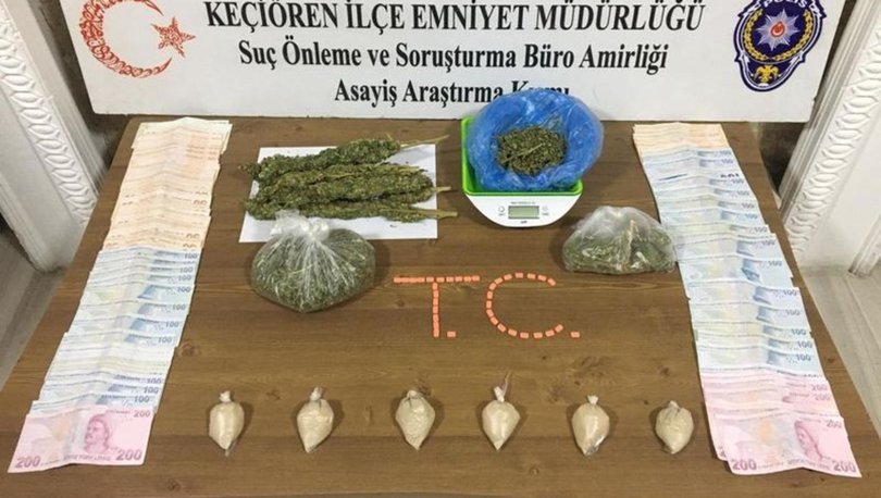 Ankara'da uyuşturucu satıcılarına operasyon: 3 şüpheli yakalandı