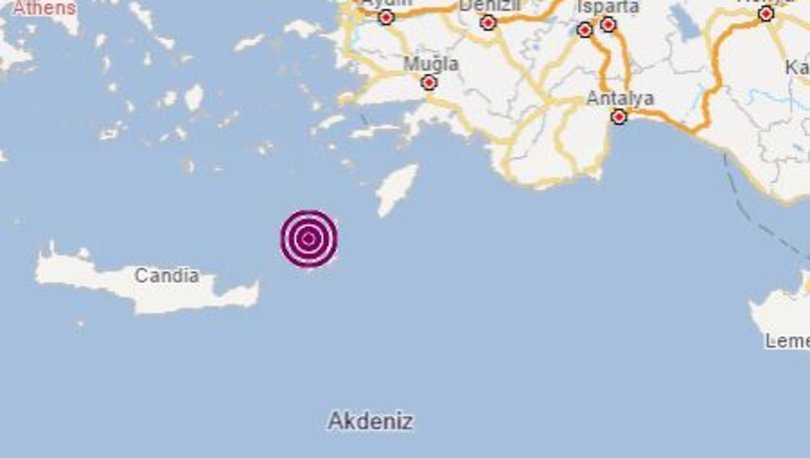 Son dakika: Ege Denizi'nde 4.1 büyüklüğünde deprem! - Haberler