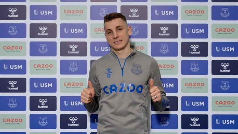 Everton, Lucas Digne'nin sözleşmesini 2025'e kadar uzattı