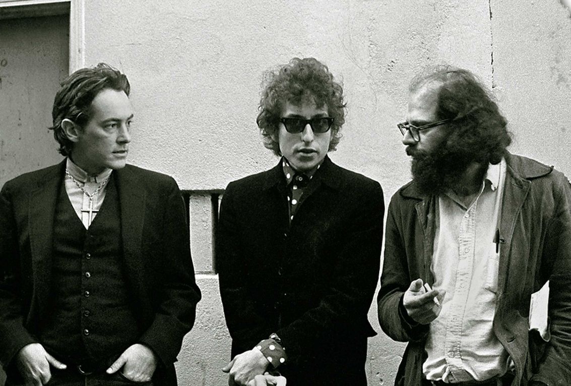 Michael McClure, Bob Dylan ve Allen Ginsberg