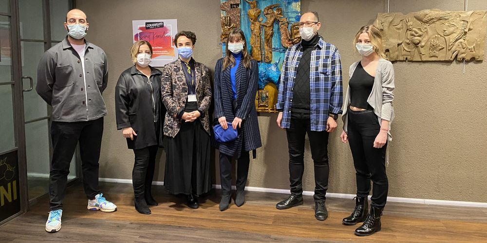 Sanat koridoru açıldı