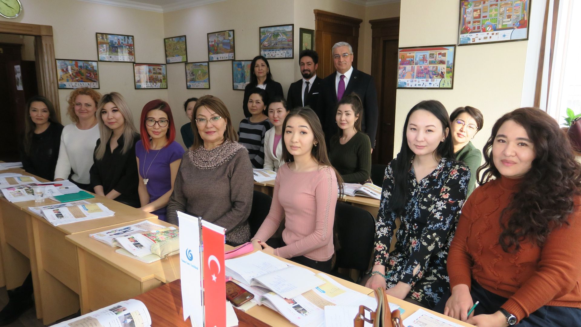 Kazakistan'da  Türkçe Kurslarına Rekor Başvuru