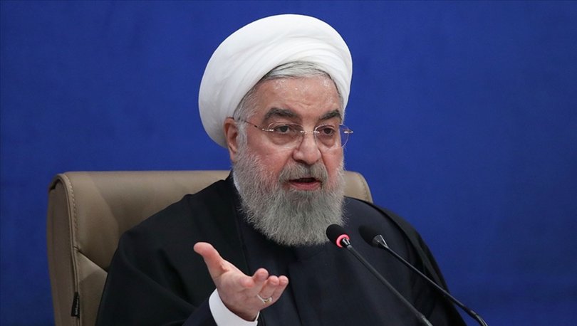 Ruhani, telefonla görüştüğü Macron'dan ABD'nin yaptırımlarına karşı sessiz kalmamasını istedi