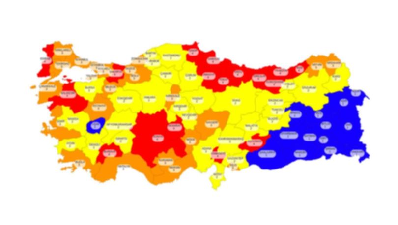 Bitlis hangi risk grubunda, renk kodu ne? Bitlis sokağa çıkma yasağı var mı, kalktı mı?