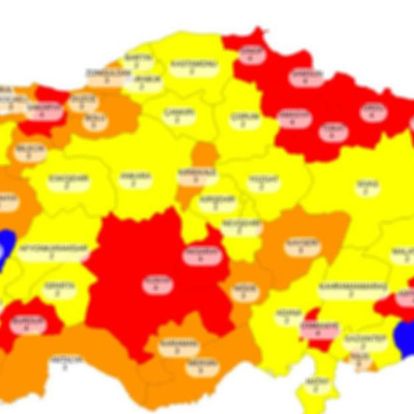 yozgat hangi risk grubunda renk kodu