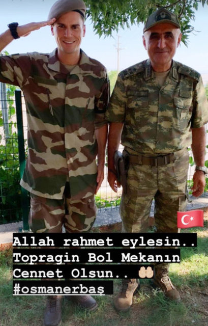 Anıl Tetik'ten Korgeneral Osman Erbaş paylaşımı! Osman Erbaş kimdir? - Magazin haberleri