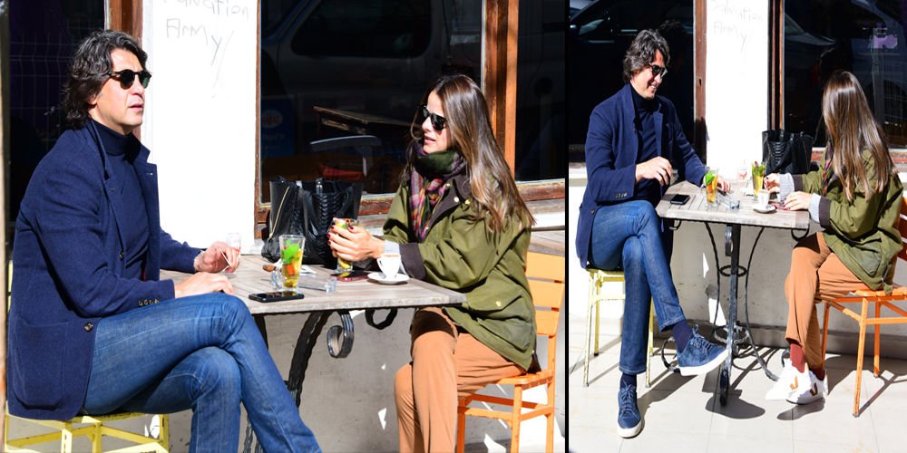 Aşıkların Bebek keyfi...