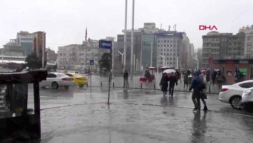 son dakika istanbul da beklenen yagis basladi 22 mart hava durumu gundem haberleri