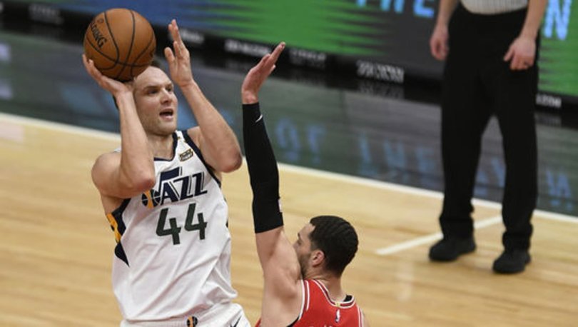 NBA'de Jazz, Ersan İlyasova'nın ilk kez forma giydiği maçta Bulls'u yendi