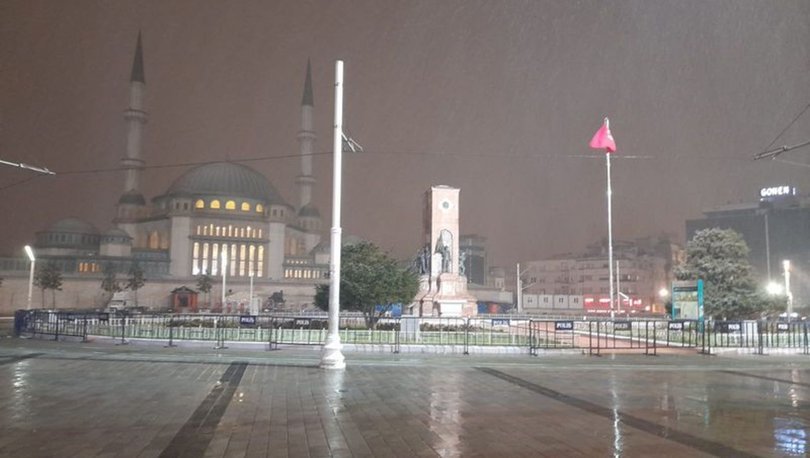 Son dakika... İstanbul'da sabahın erken saatlerinde kar yağışı etkili oldu