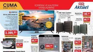 BİM 26 Mart 2021 kataloğu! BİM'de bu hafta ne var? BİM haftanın indirimli ürünler listesi