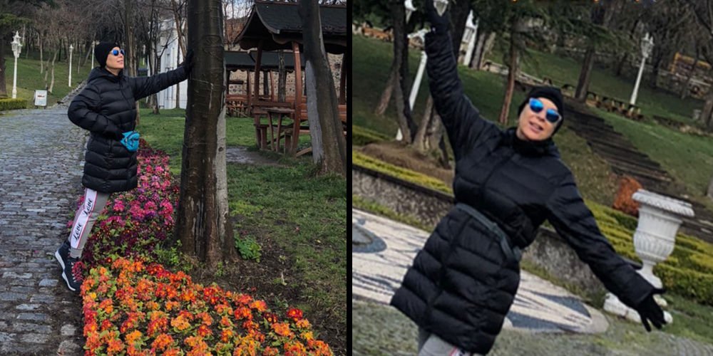 Açık havada spor...