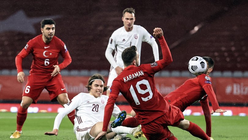 LETONYA KABUSU | Son dakika Türkiye Letonya milli maç sonucu