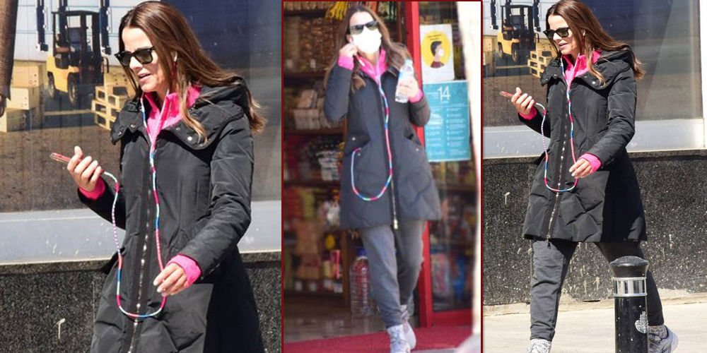 Tek başına yürüyüş yaptı