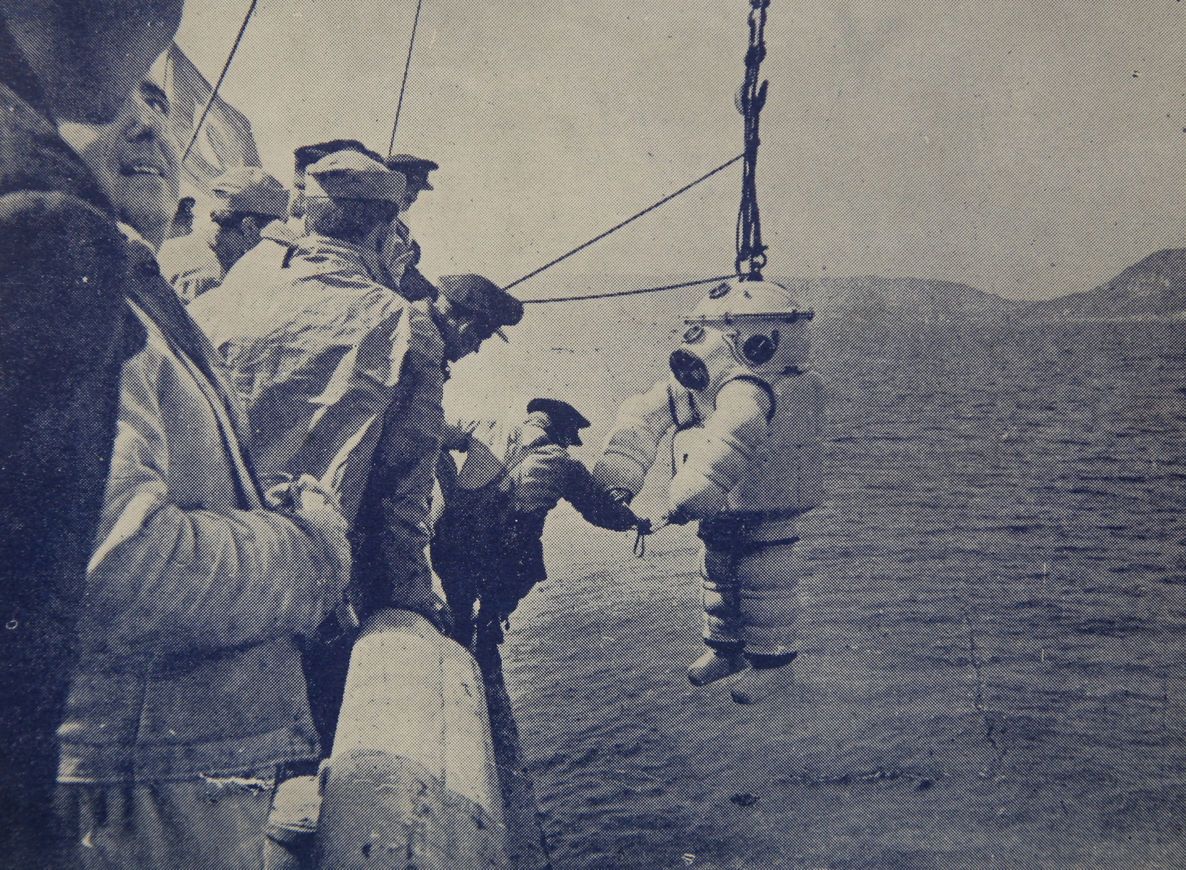 Dumlupınar'a dönemin modern derin dalış ekipmanlarıyla da ulaşmak mümkün olmadı