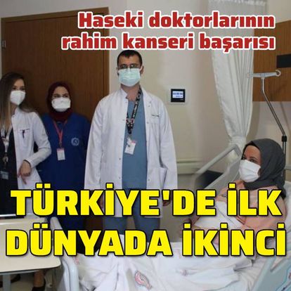 KANSER! Son dakika: Türkiye'de ilk, dünyada ikinci!