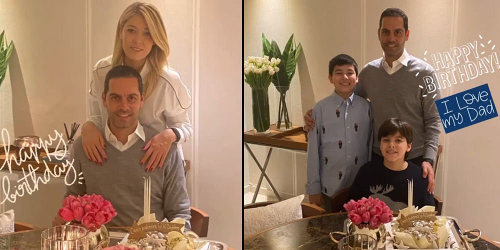 Yeni yaşa ailece kutlama