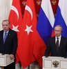 Son dakika... Cumhurbaşkanı Recep Tayyip Erdoğan, Rusya Devlet Başkanı Vladimir Putin ile bir telefon görüşmesi gerçekleştirdi. Erdoğan-Putin görüşmesinde, Türkiye-Rusya ilişkilerini geliştirecek hususlar ve bölgesel gelişmeler ele alındı.