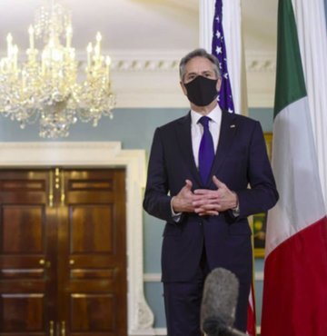 ABD Dışişleri Bakanı Antony Blinken ile İtalyan mevkidaşı Luigi Di Maio arasındaki görüşmede Libya