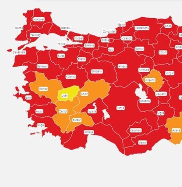 Sağlık Bakanı Fahrettin Koca, illere göre 20-29 Mart tarihlerinde görülen Kovid-19 vakası sayılarını açıkladı. Türkiye