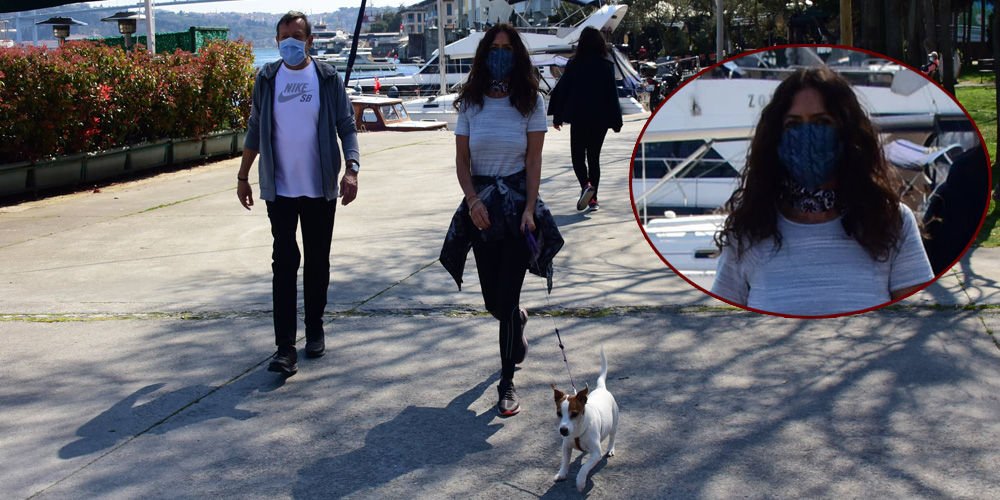 Kuruçeşme'de yürüyüş keyfi