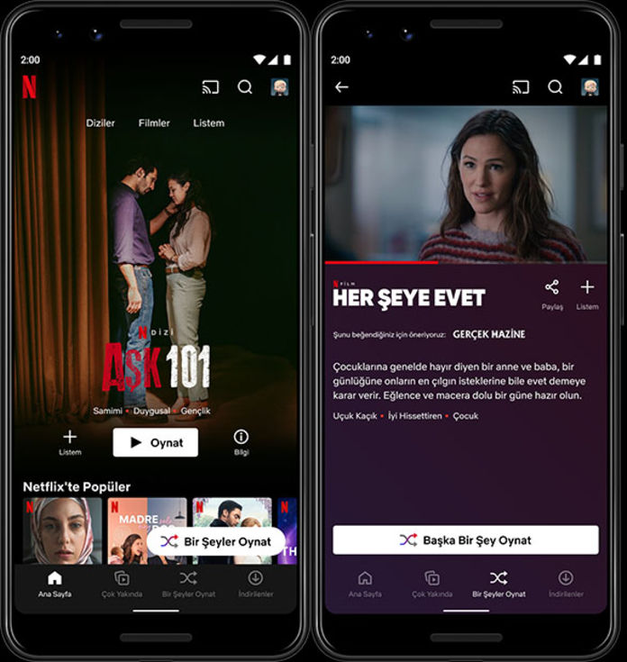 Netflix 'Bir Şeyler Oynat' özelliğini kullanıma sundu - Haberler -  Teknoloji Haberleri