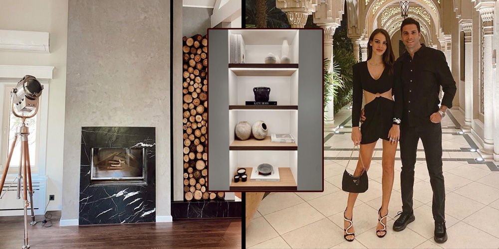 Yeni evini paylaştı