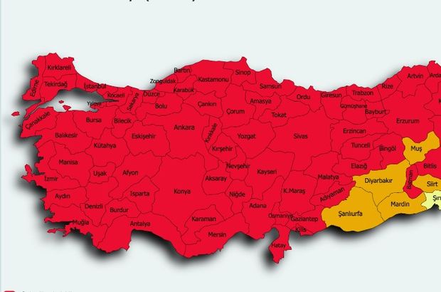 il il risk haritasi 5 mayis turkiye