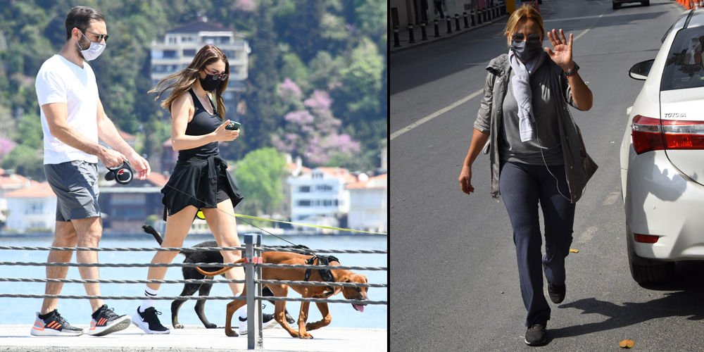 Caddelerde keyifli tur...