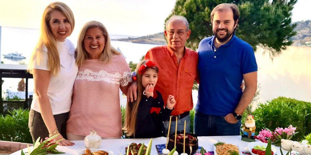 Ailece Bodrum'da bayram keyfi...