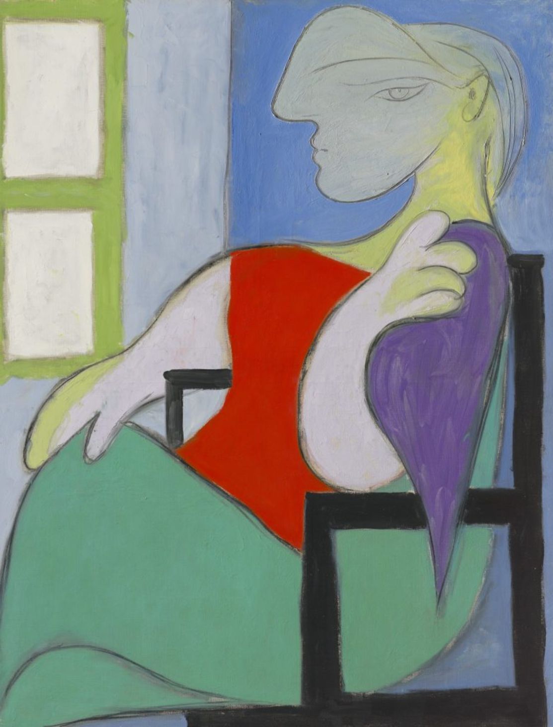 Pablo Picasso, Femme assise près d'une fenêtre 