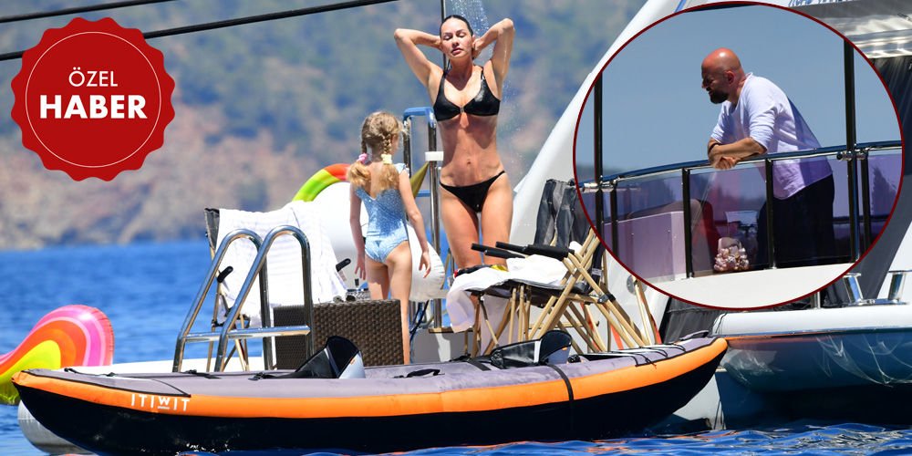 Özilhanlar'ın tatil keyfi...