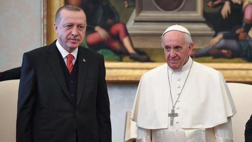 SON DAKİKA: Cumhurbaşkanı Erdoğan Papa Francis ile görüştü! - Haberler