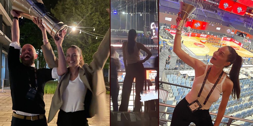 Özilhanlar EuroLeague şampiyonluğunu kutladılar