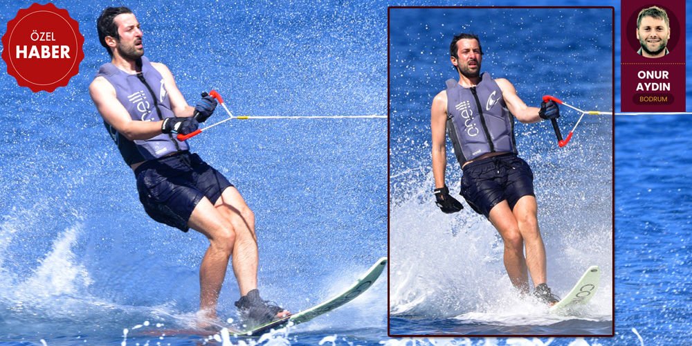 Eczacıbaşı'nın su kayağı keyfi...