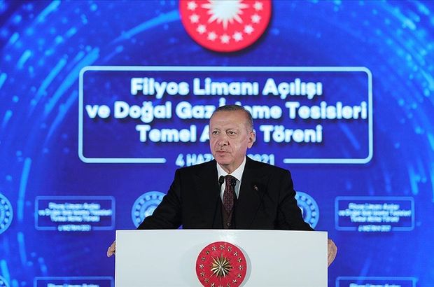 Cumhurbaşkanı Erdoğan açıkladı! 135 milyar metreküp yeni keşif