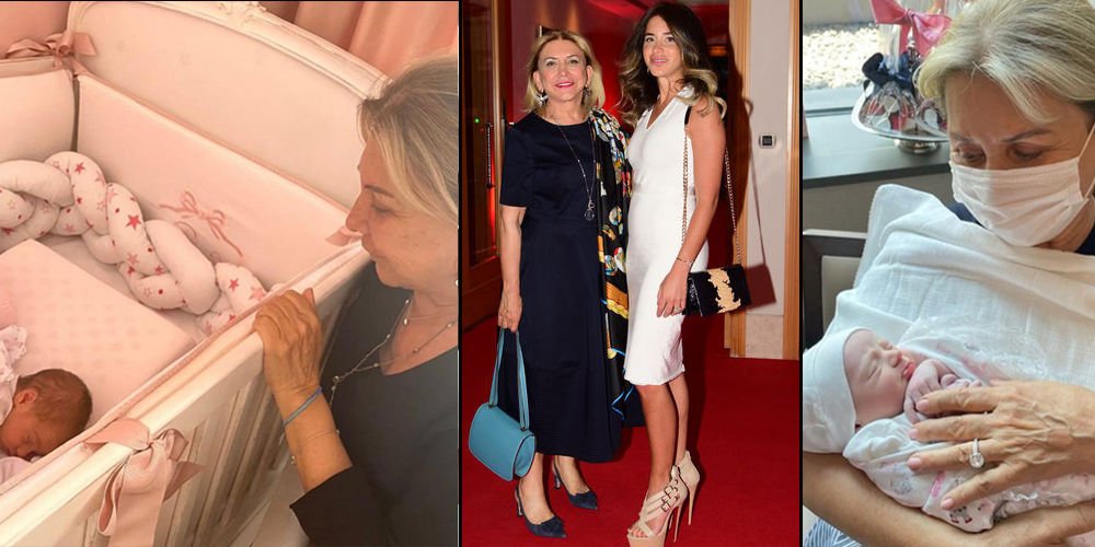 İkinci kez torun sevinci...