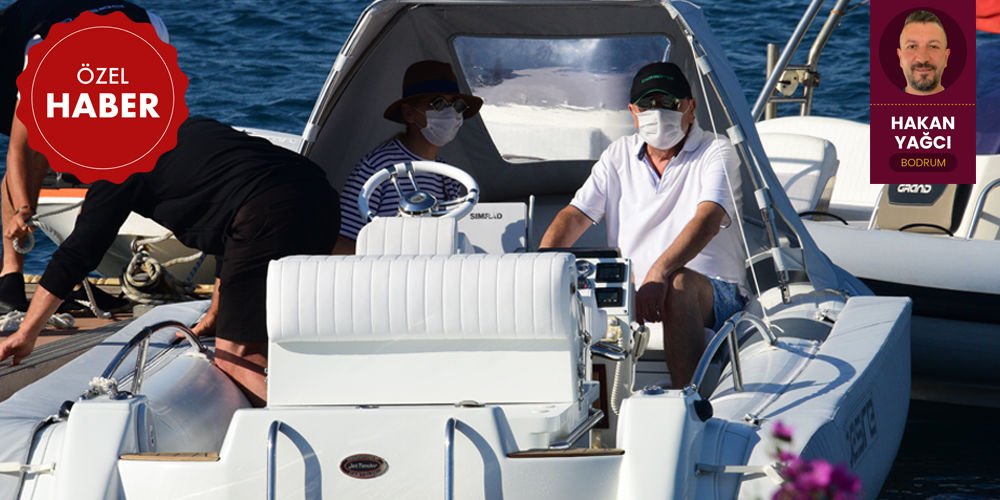 Sabancı çifti Bodrum'da...
