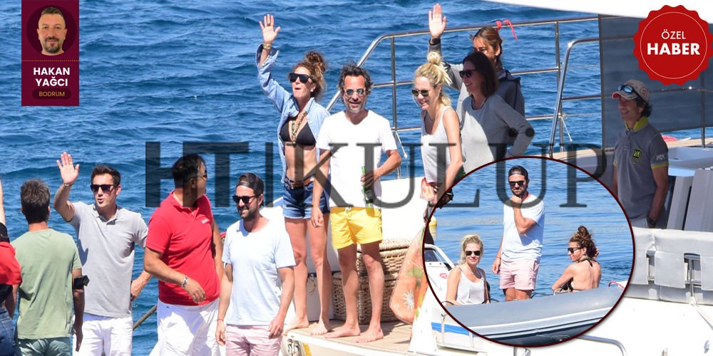 Yakın dostlar teknede buluştu!