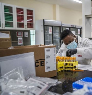 Koronavirüs vaka sayısının 5 milyonu aştığı Afrika
