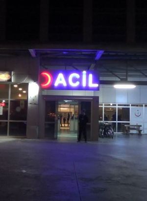 Akrabalarına balta ile saldırdı