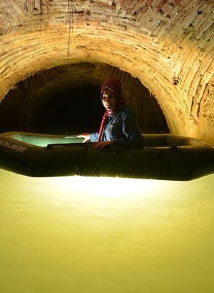 Tarihi Yarımada'nın altında botla keşif... Üstü kadar altı da gizemli